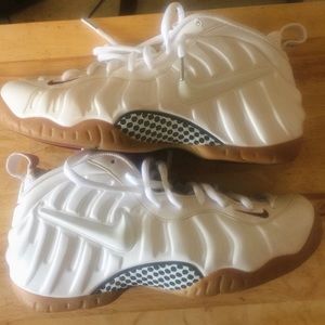 Nike Air Foamposite Pro White Gucci